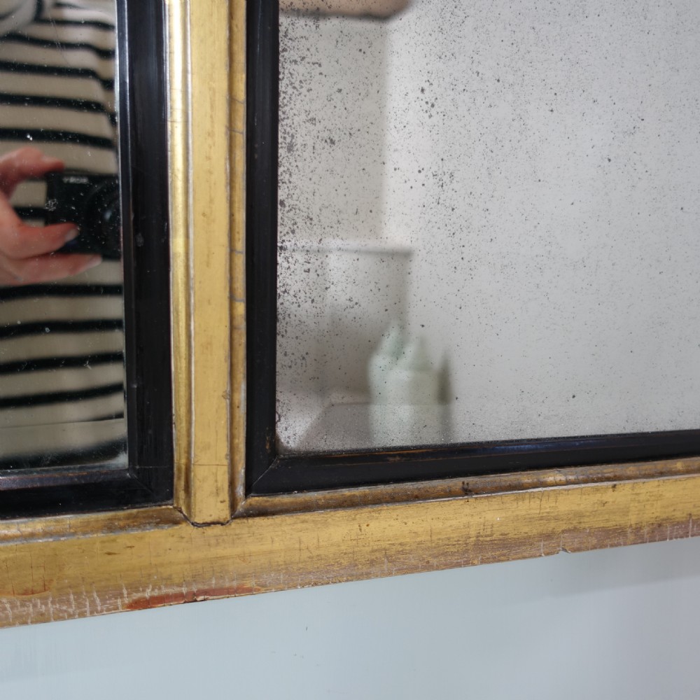 REGENCY GILT OVERMANTLE MIRROR View V