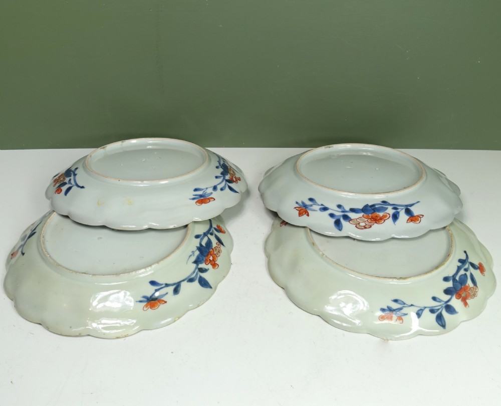 SET OF FOUR 19TH C IMARI PLATES View III