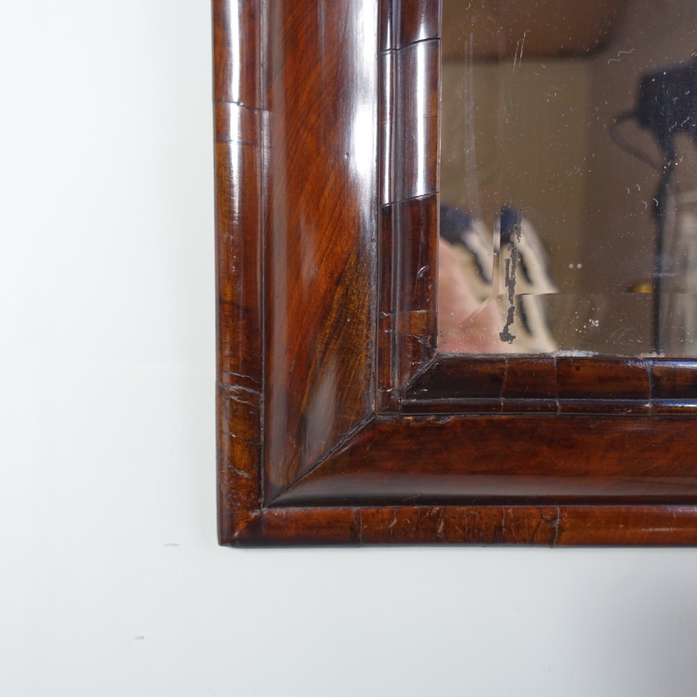EARLY 18TH C WALNUT MIRROR View III