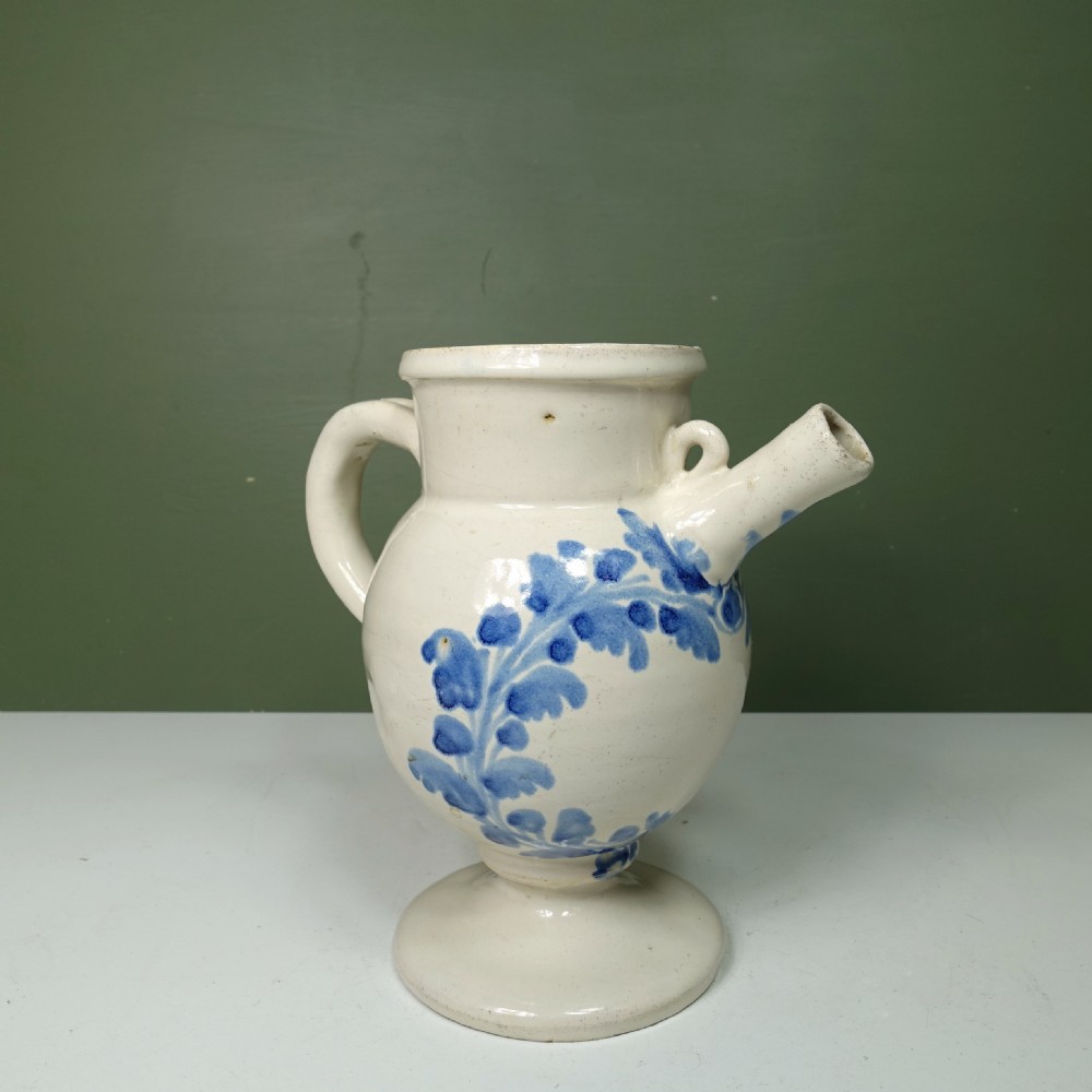 18TH C DELFT APOTHECARY JAR