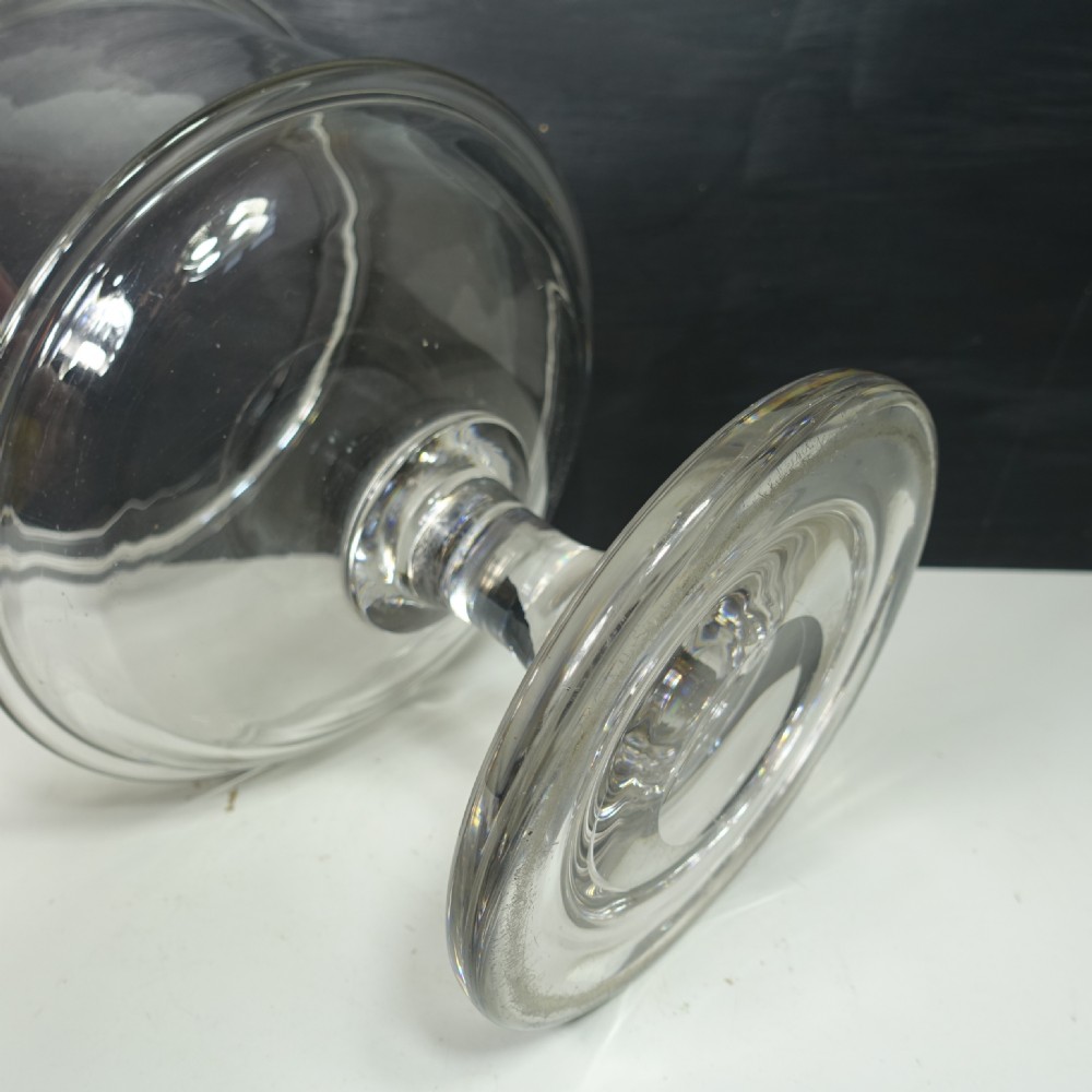 LARGE 19TH C GLASS BOWL View IV