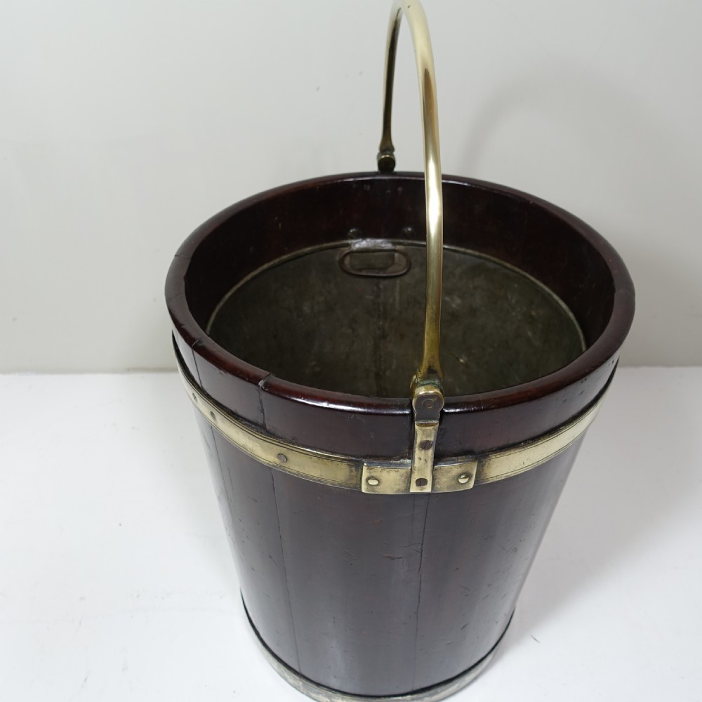 18TH C MAHOGANY BUCKET View IV