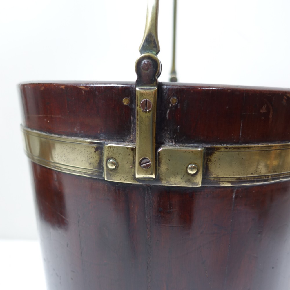 18TH C MAHOGANY BUCKET View VI
