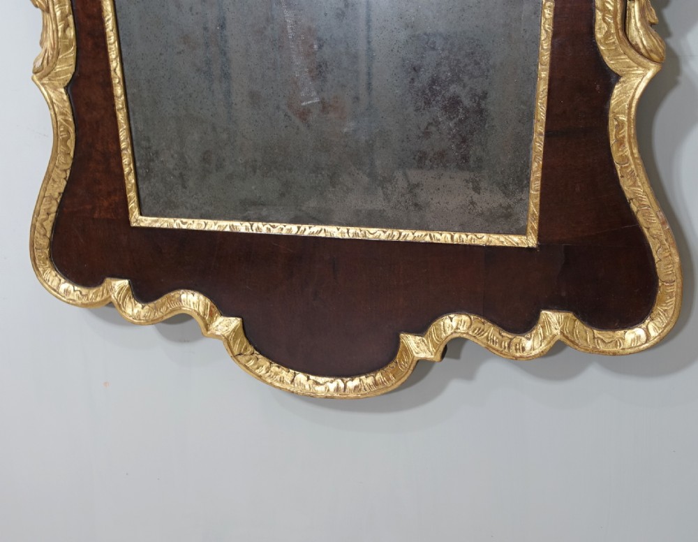 18TH C GILTWOOD MIRROR View VI