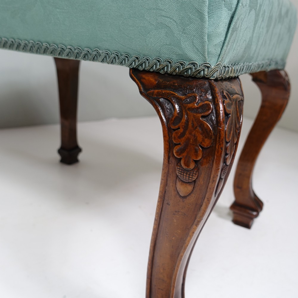 18TH C WALNUT STOOL View V