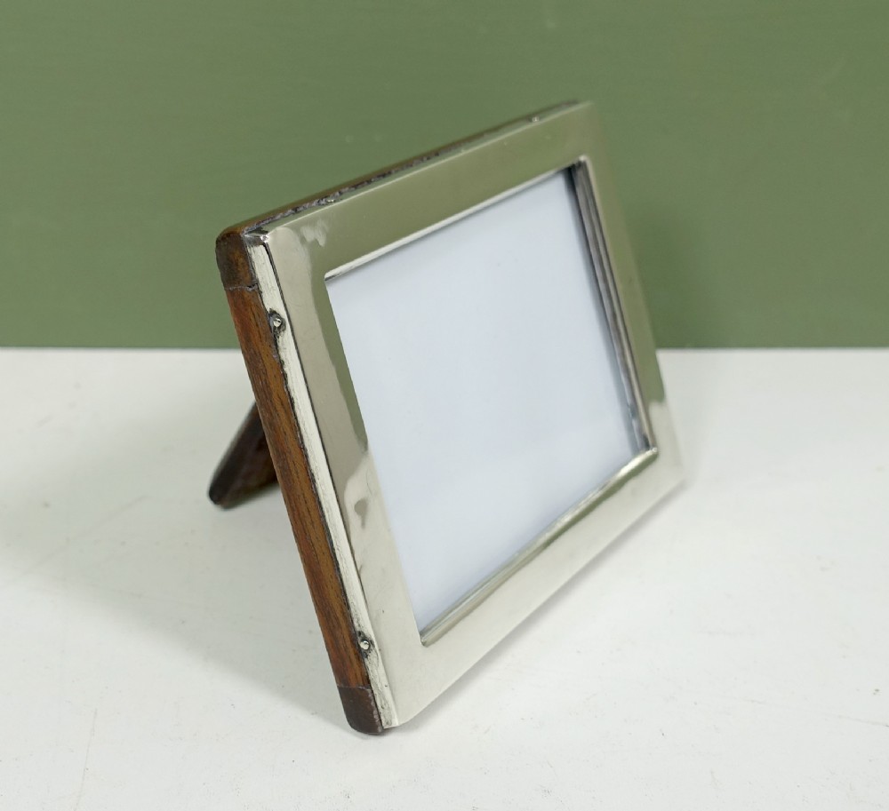 SMALL SILVER PHOTOGRAPH FRAME, CHESTER 1897