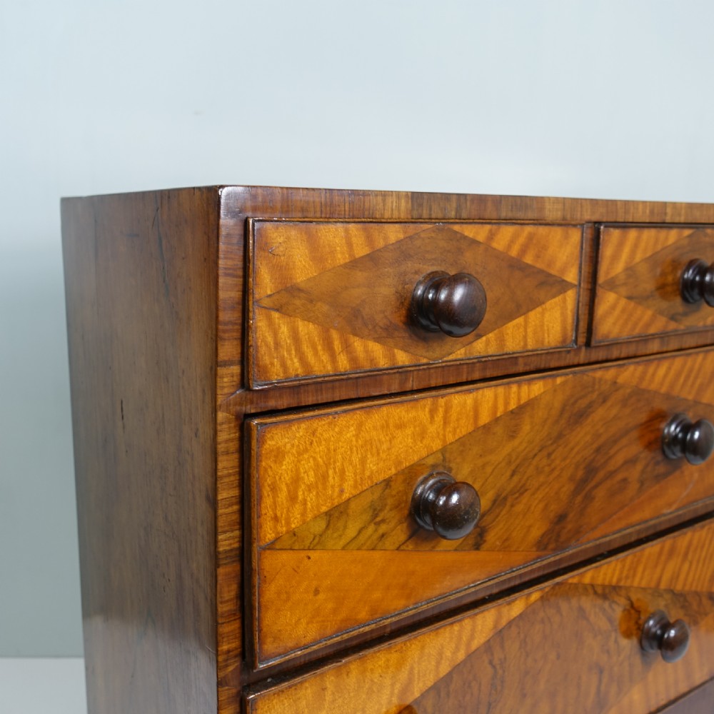 19TH C ROSEWOOD MINIATURE CHEST View III