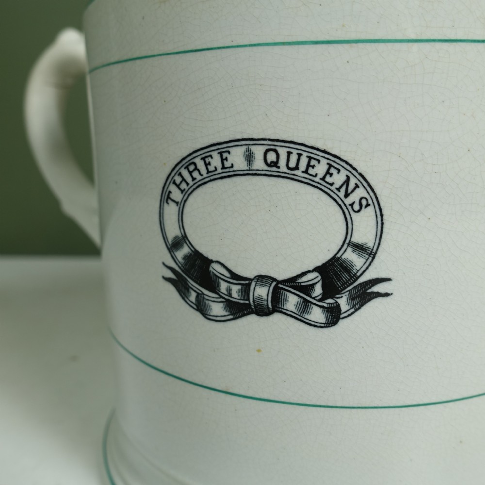 LARGE 19TH C LOVING CUP 'THREE QUEENS' View VI