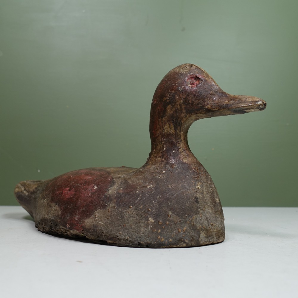 19TH C DECOY DUCK