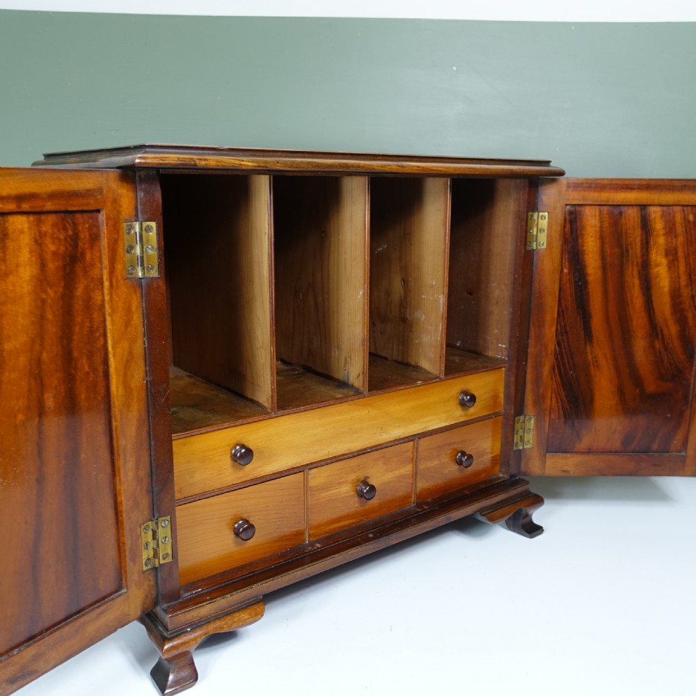 19TH C GONCALO ALVES TABLE TOP CABINET View III
