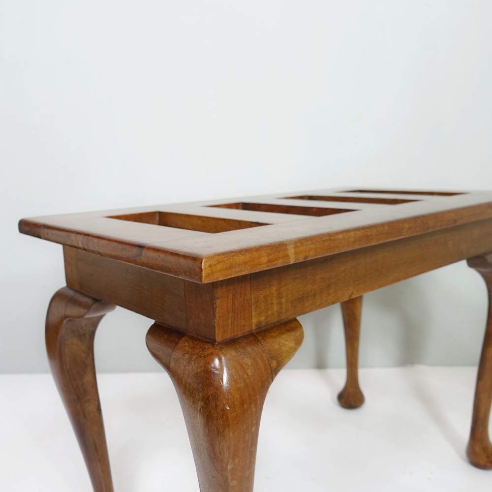 WALNUT MAPLE & CO LUGGAGE STAND View IV