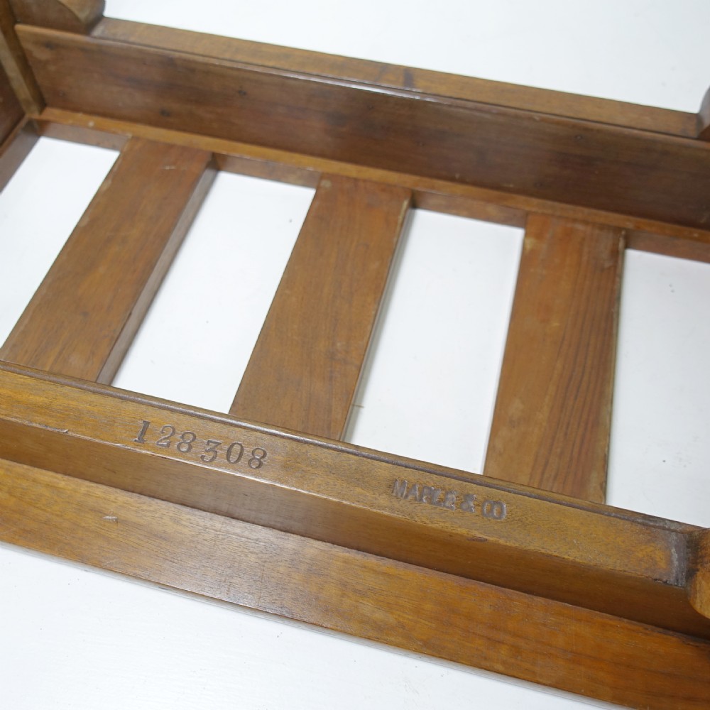 WALNUT MAPLE & CO LUGGAGE STAND View VI