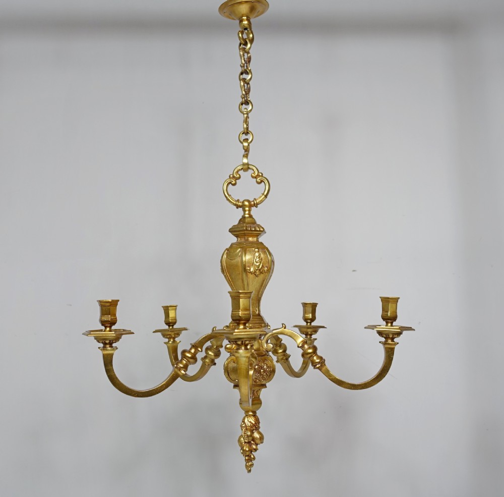 GILT BRASS CENTRE LIGHT View II