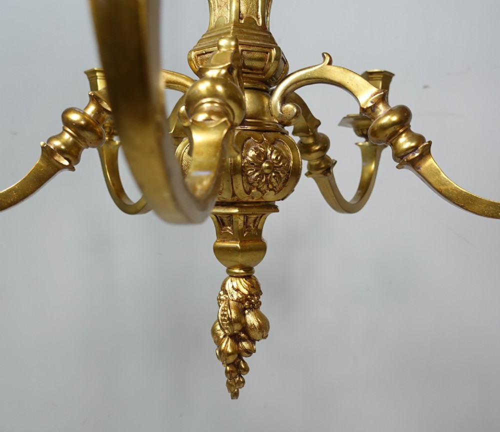 GILT BRASS CENTRE LIGHT View III