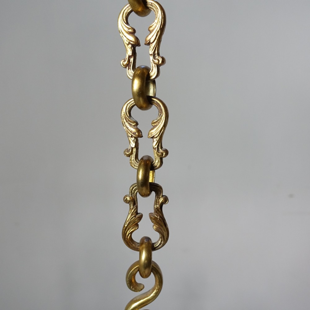 GILT BRASS CENTRE LIGHT View V