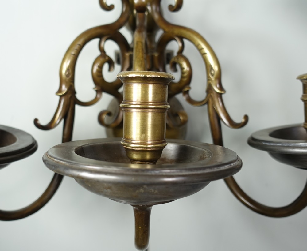 PAIR OF 19TH C WALL SCONCES View V