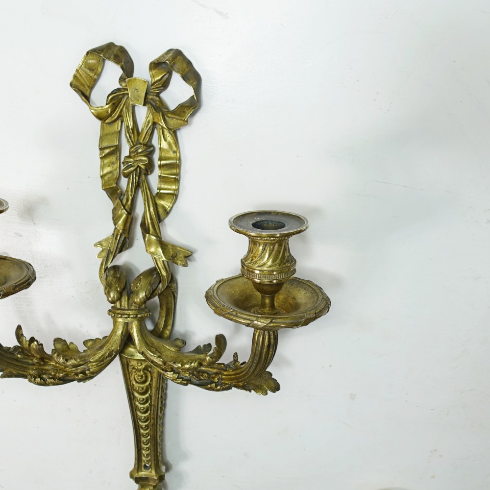 PAIR OF 18TH C WALL SCONCE LIGHTS View V