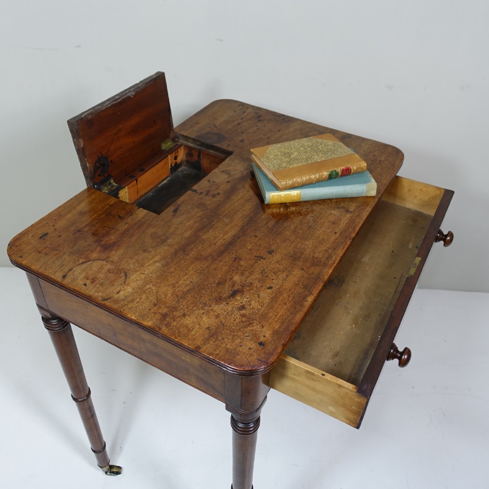 EARLY 19TH C CHAMBER TABLE View IV