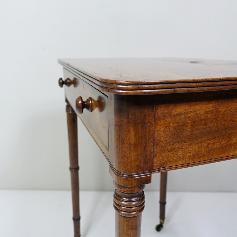 EARLY 19TH C CHAMBER TABLE View VII