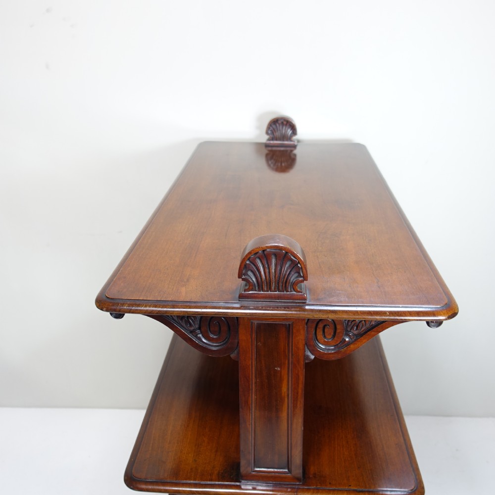 WILLIAM IV MAHOGANY BUFFET, DUMB WAITER View IV