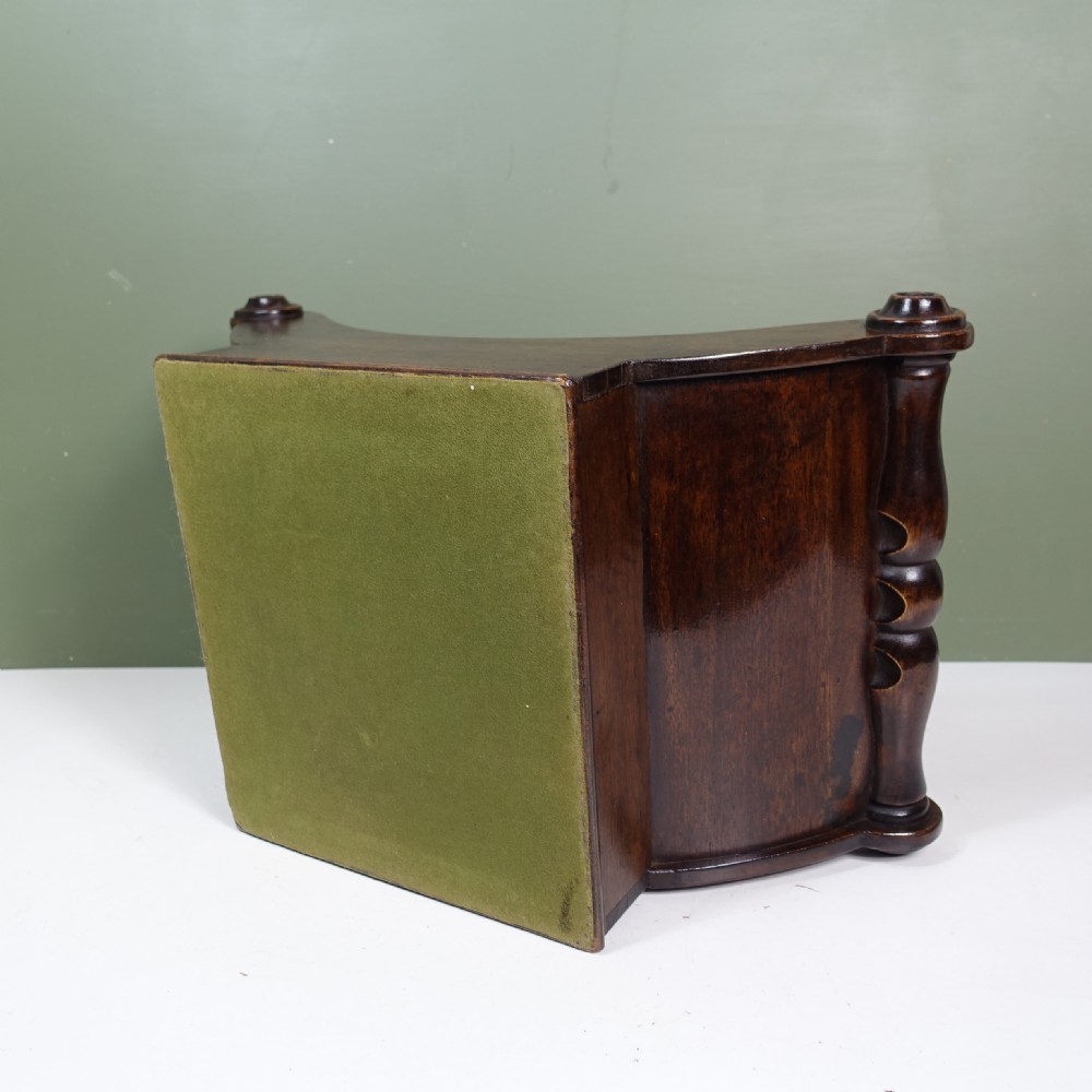 18TH C MAHOGANY CHEESE COASTER View III
