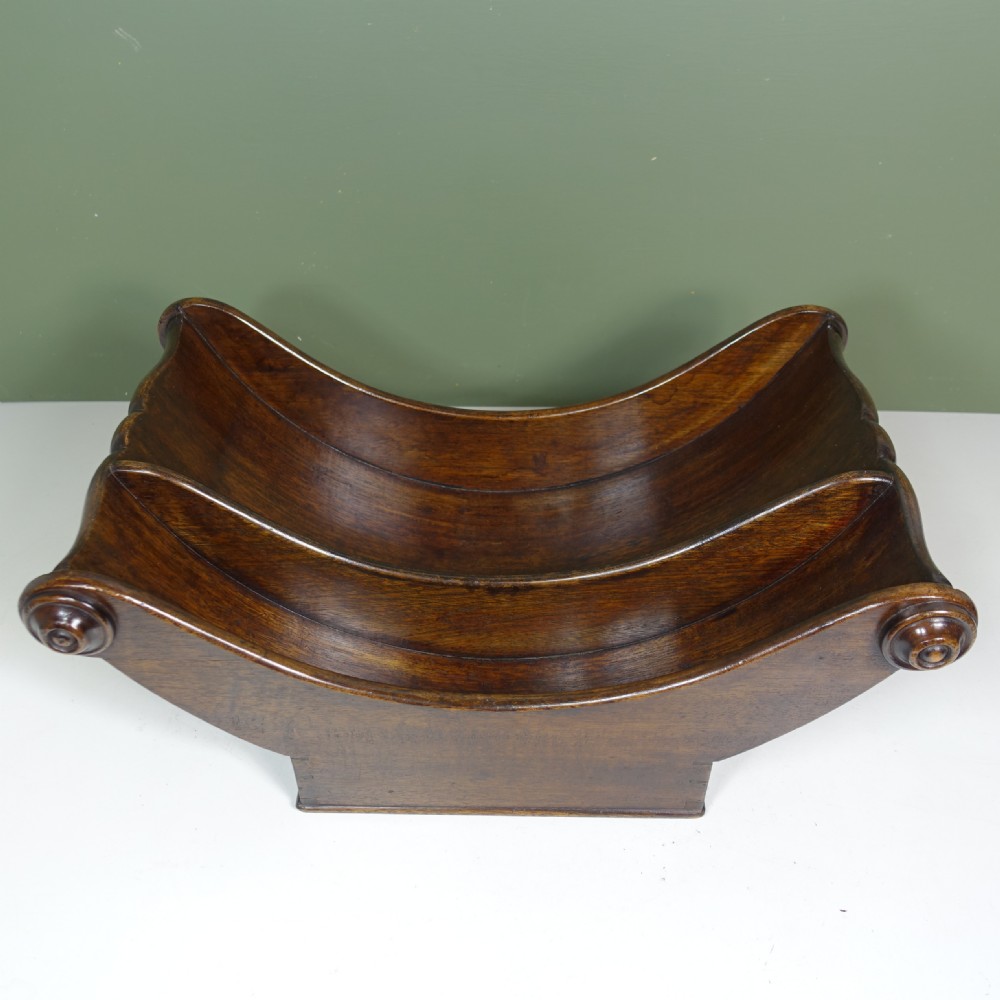 18TH C MAHOGANY CHEESE COASTER View IV