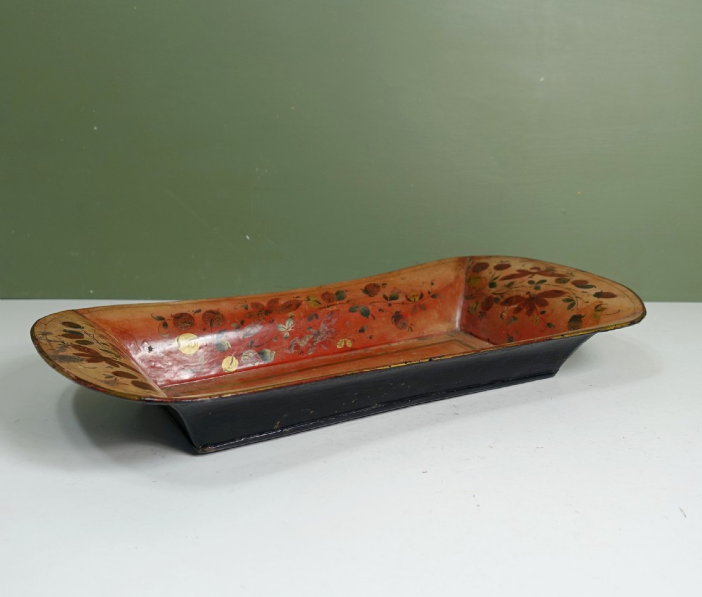 19TH C TOLE BASKET