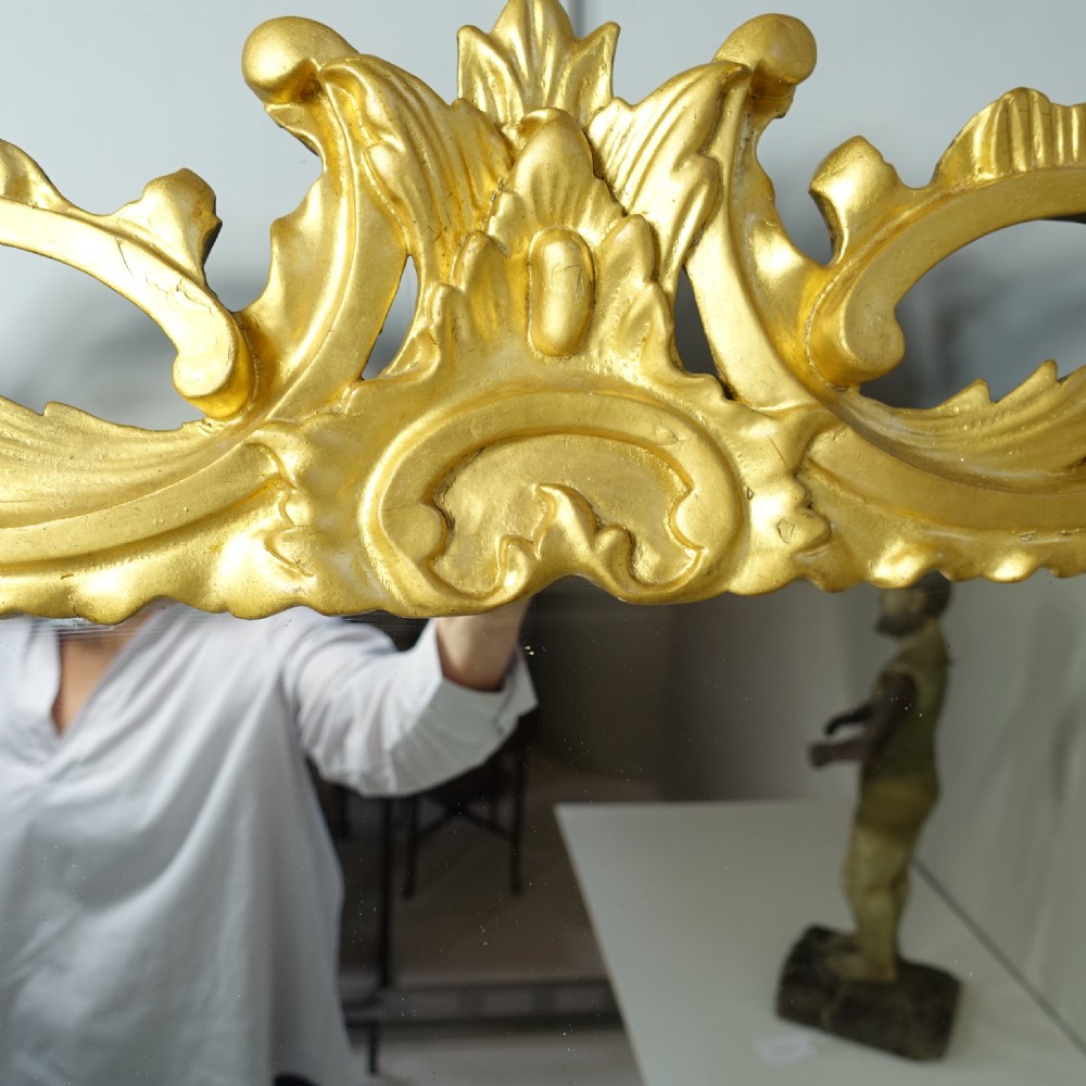 MID 18TH C GILT MIRROR View V