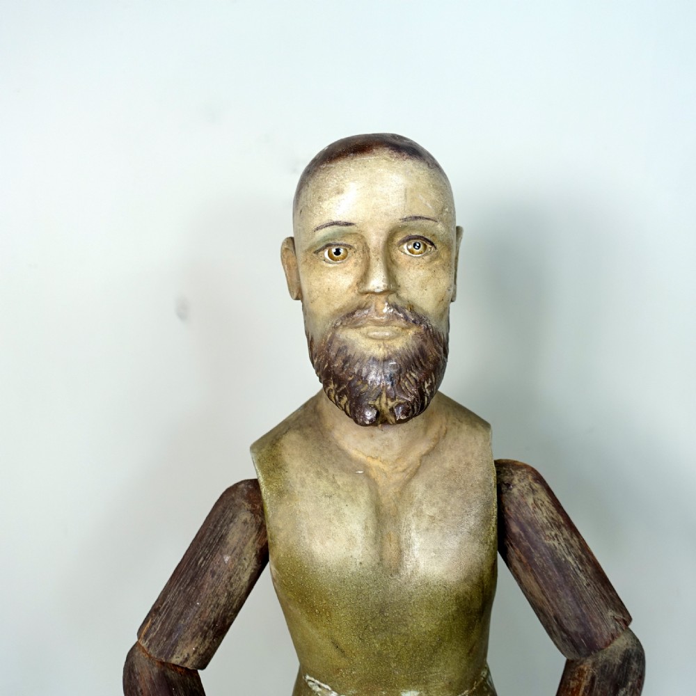 18TC C CARVED ARTICULATED MANNEQUIN View III