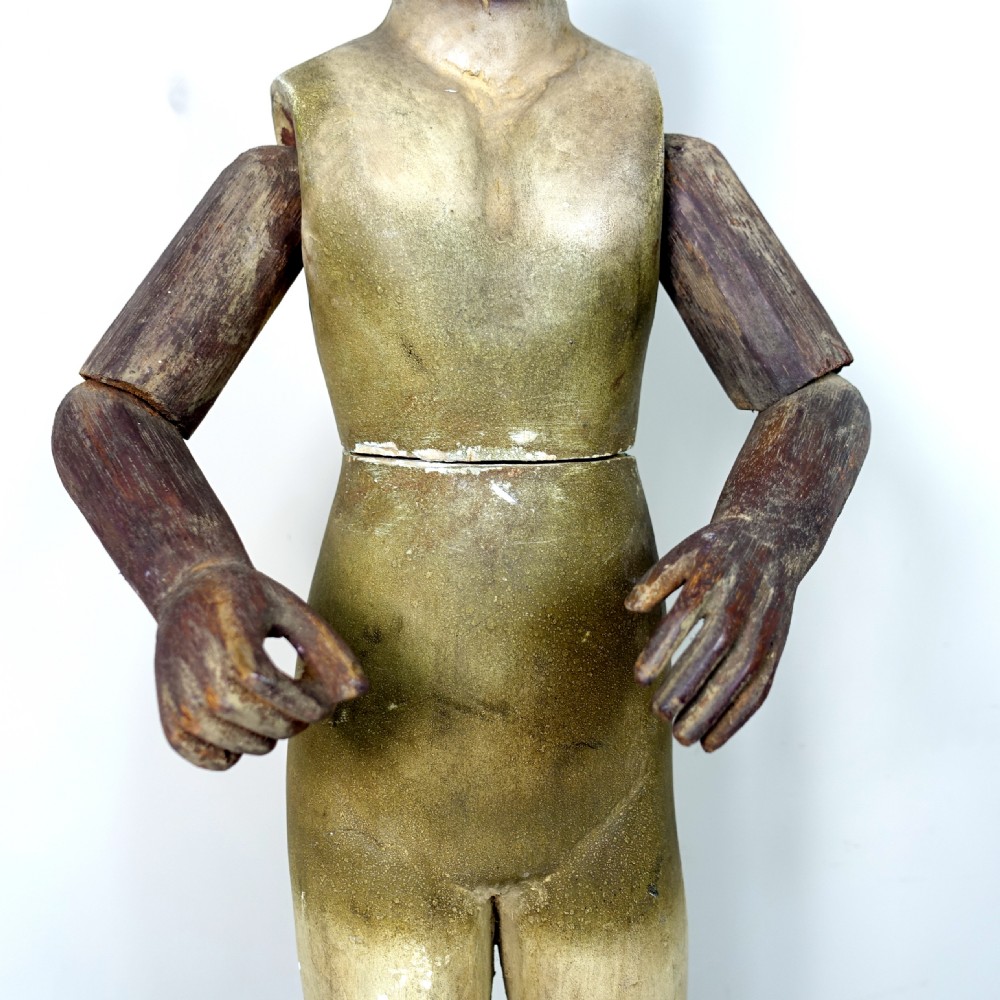 18TC C CARVED ARTICULATED MANNEQUIN View VI