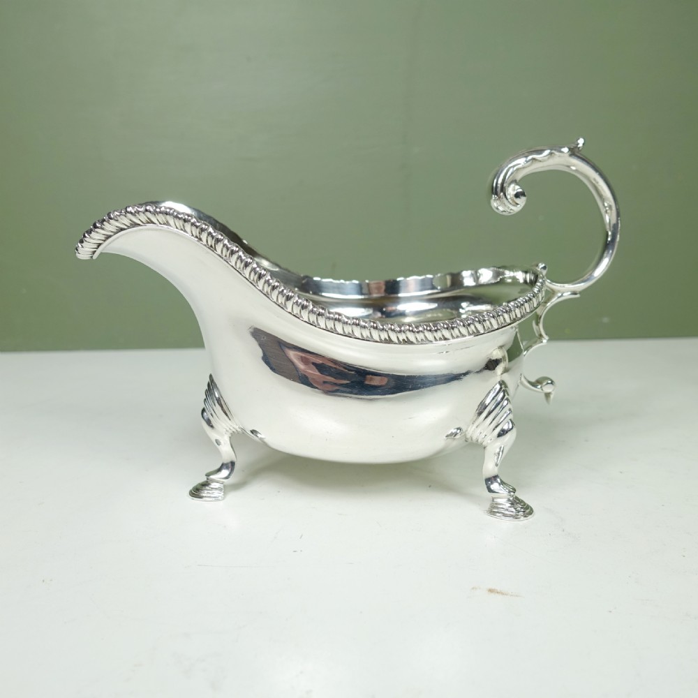 PAIR OF SILVER SAUCE BOATS, CHESTER 1934 View VI