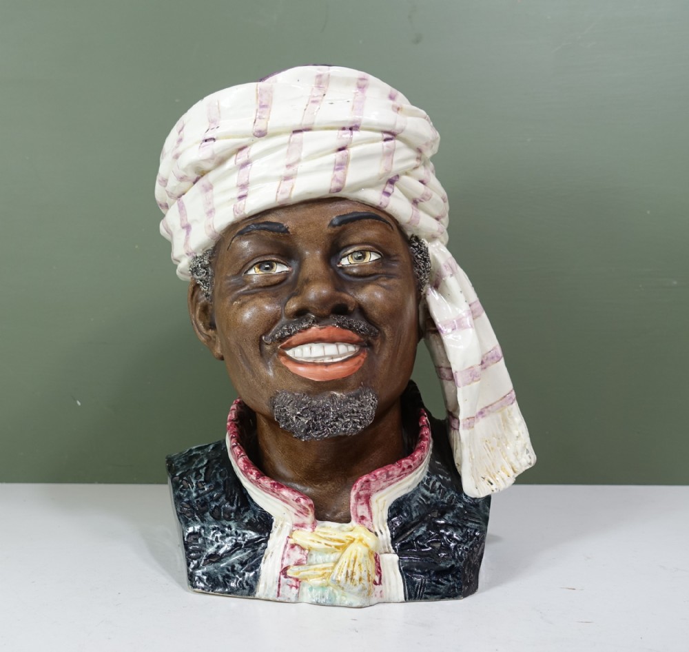 19TH C POTTERY TOBACCO JAR