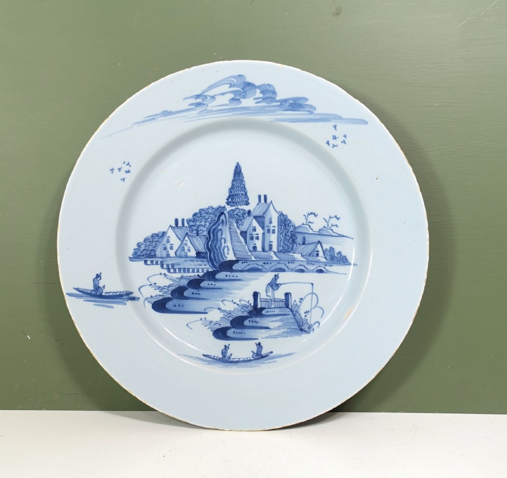 18TH C DELFT CHARAGER