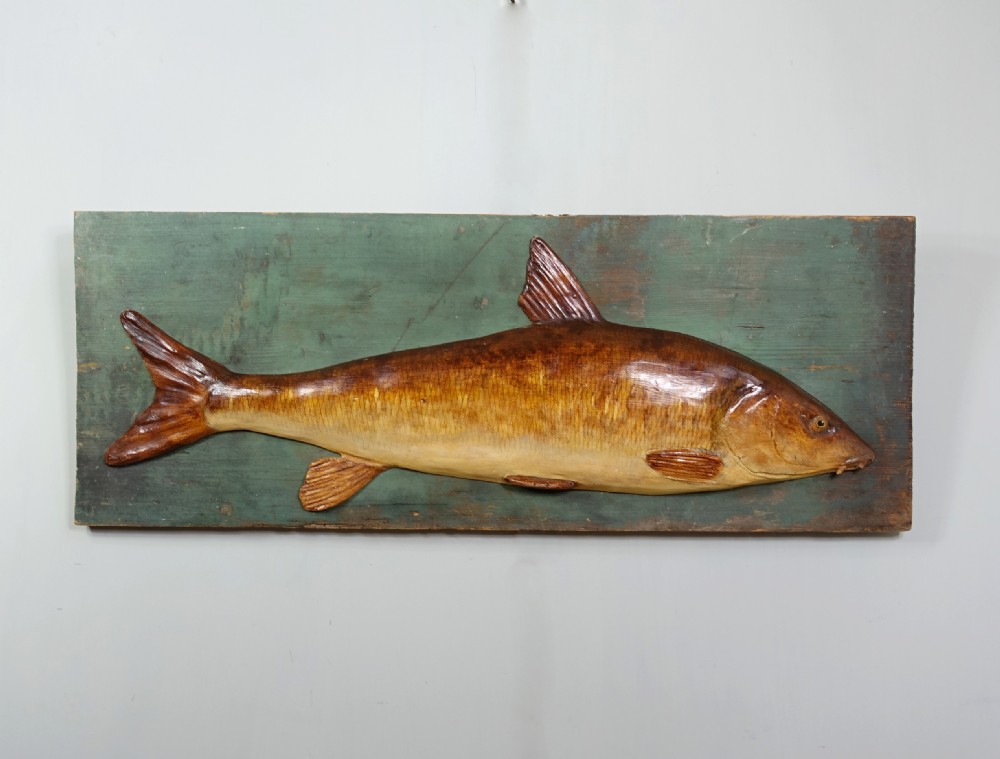 19TH C FISH PANEL