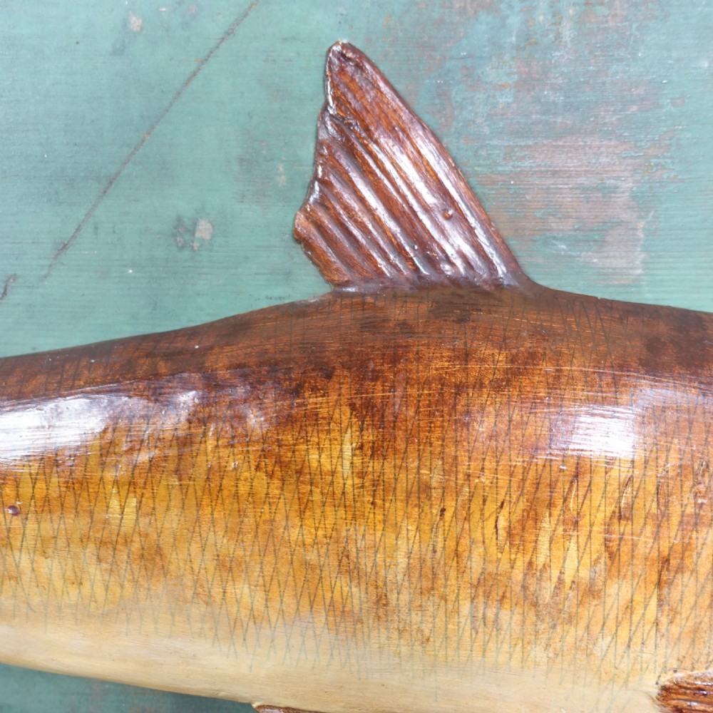 19TH C FISH PANEL View V