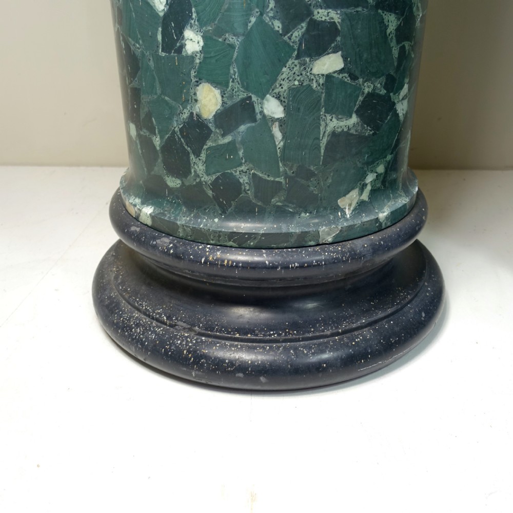 LARGE PAIR OF SCAGILOLA PEDESTALS View V