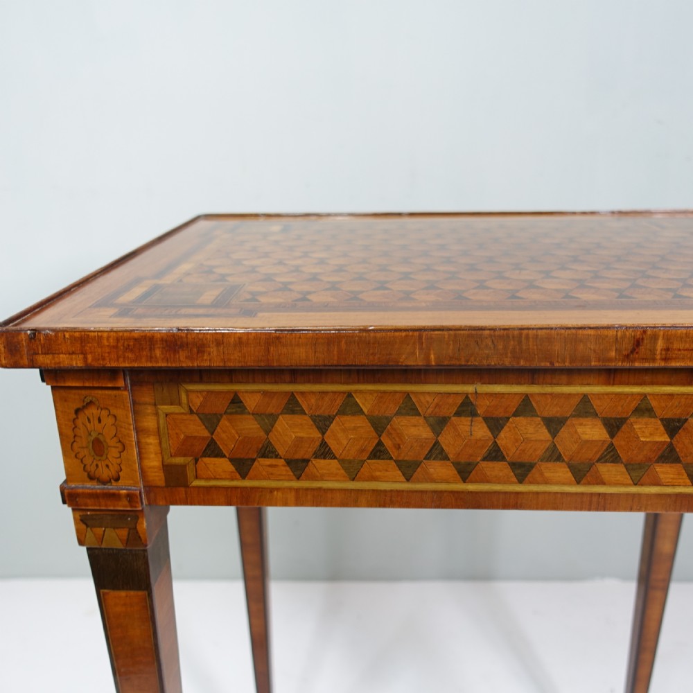 EARLY 19TH C SIDE TABLE, WRITING TABLE View VII