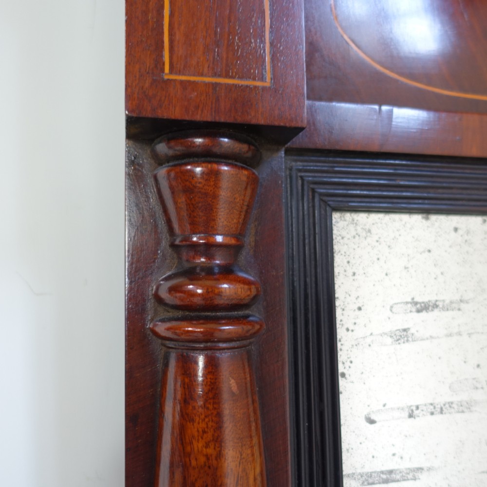 EARLY 19TH C MAHOGANY MIRROR View IV