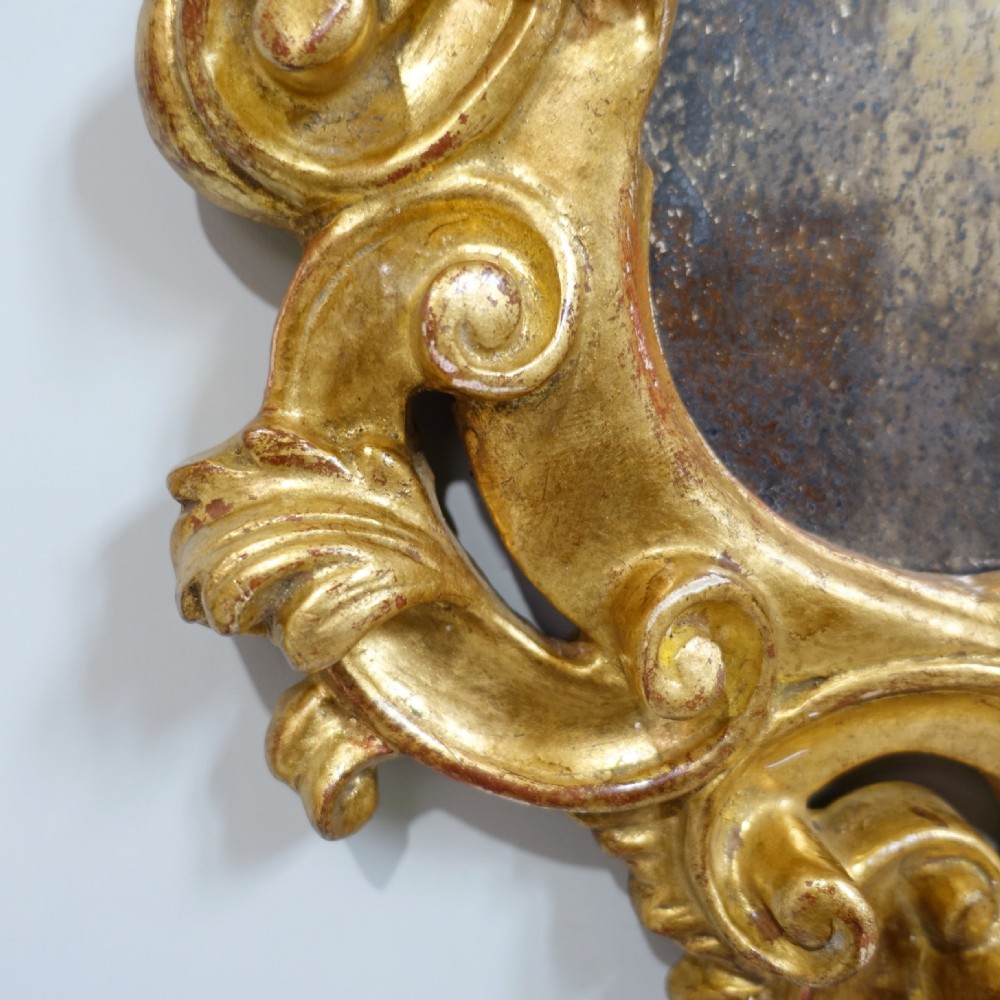 PAIR OF CARVED GILTWOOD MIRRORS C1800 View VI