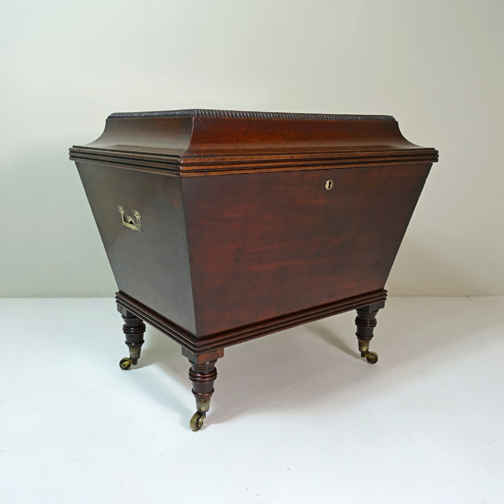 REGENCY MAHOGANY CELLARETTE