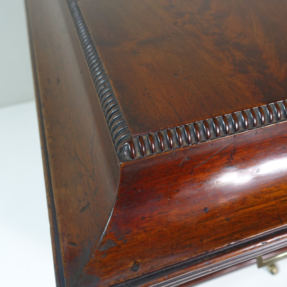 REGENCY MAHOGANY CELLARETTE View IV