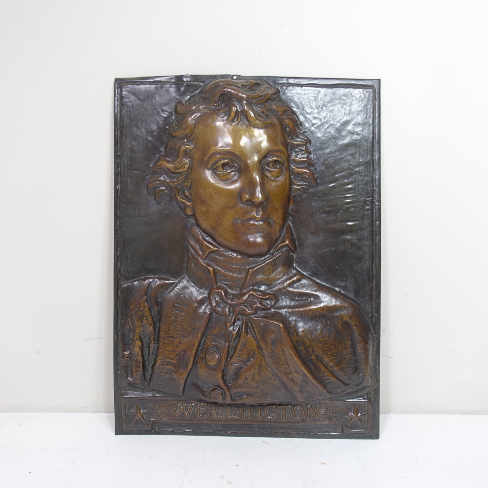 SET OF THREE COPPER PANEL PORTRAITS View II
