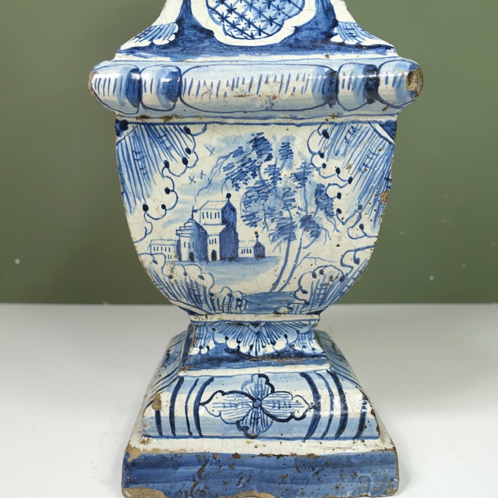 EARLY 18TH C DELFT BALUSTER View IV