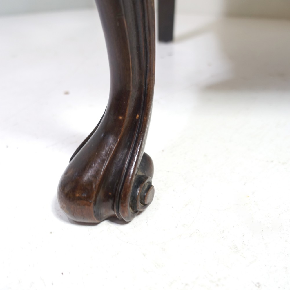 19TH C MAHOGANY GAINSBOROUGH CHAIR View V