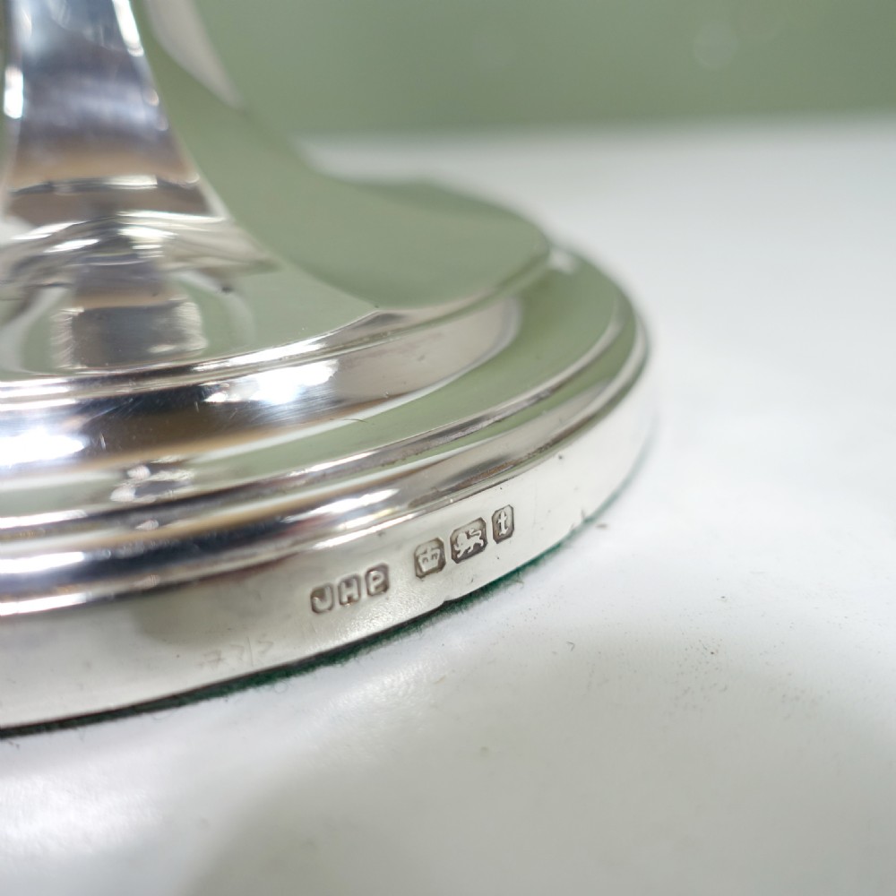 PAIR OF SILVER CANDLESTICKS, SHEFFIELD 1911 View VI