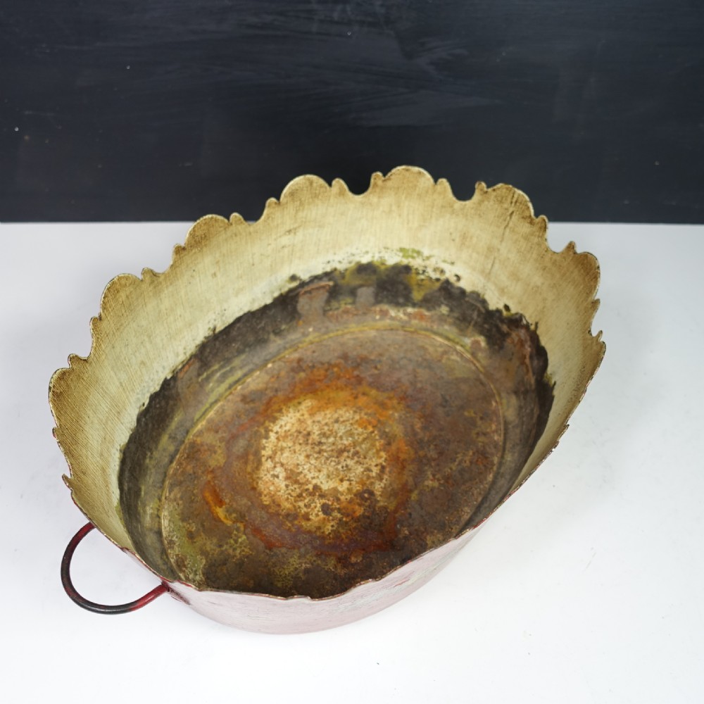 19TH C TOLE BASKET View V