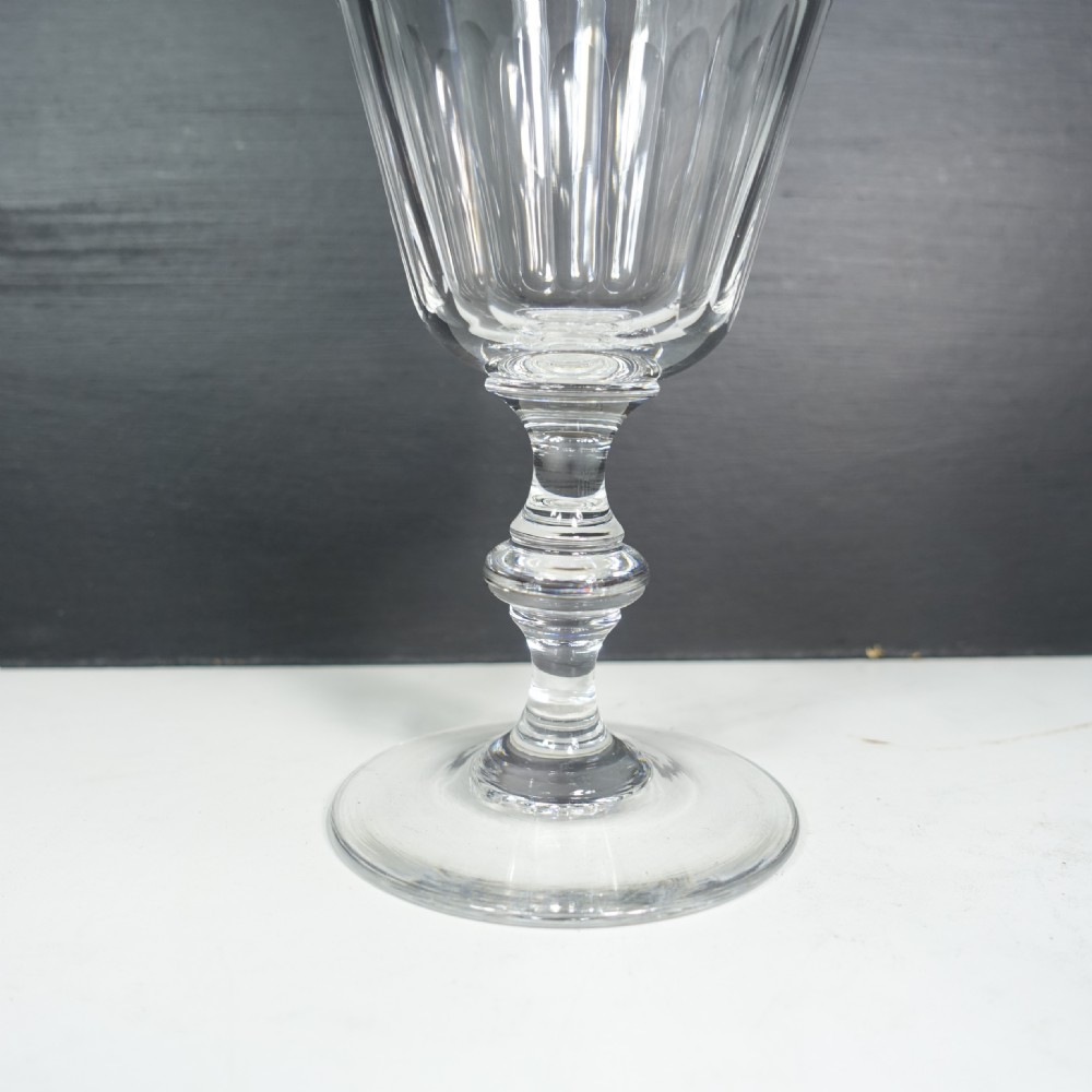 SET OF TWELVE 19TH C WINE GLASSES View VI