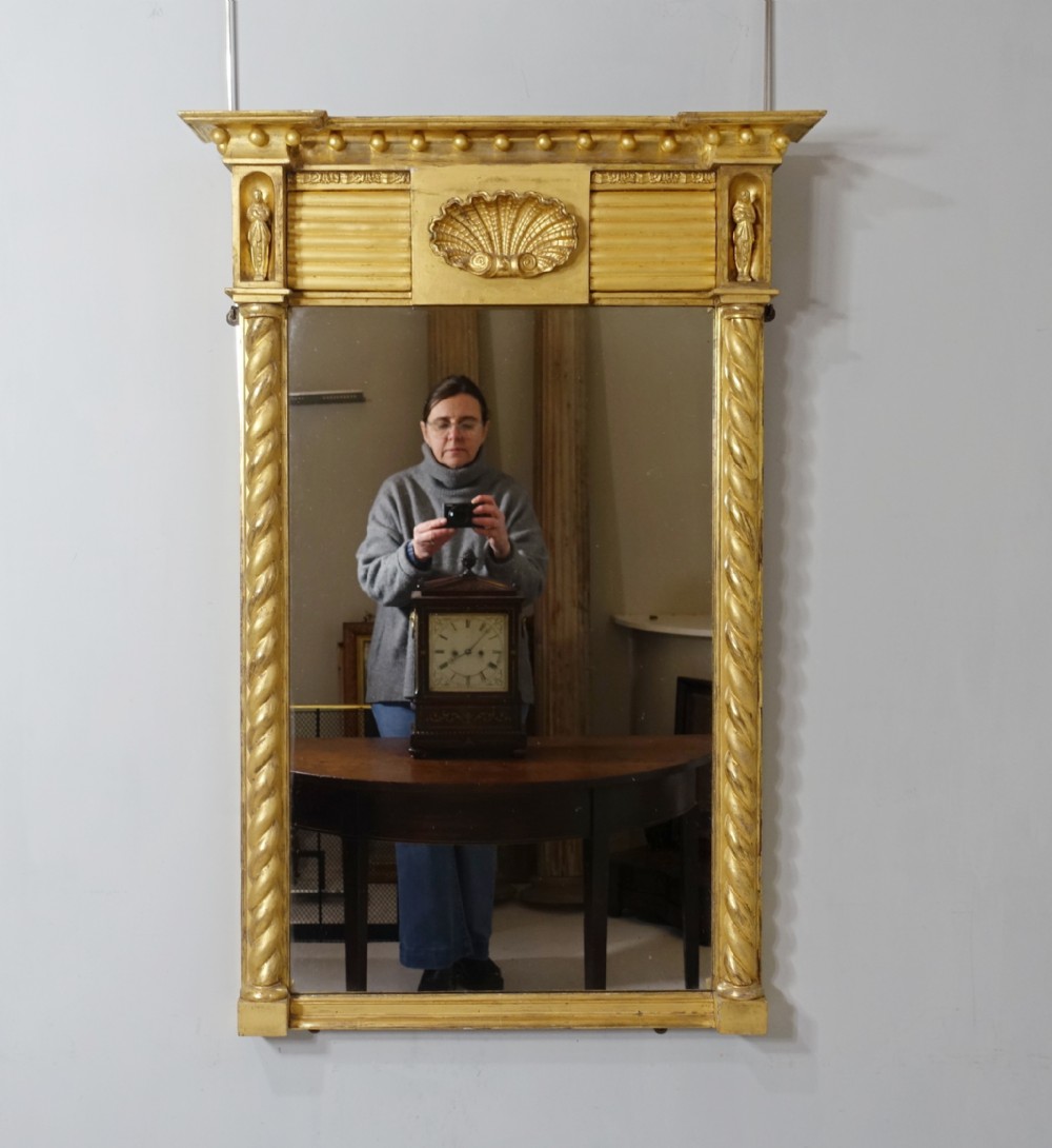REGENCY GILT PIER MIRROR