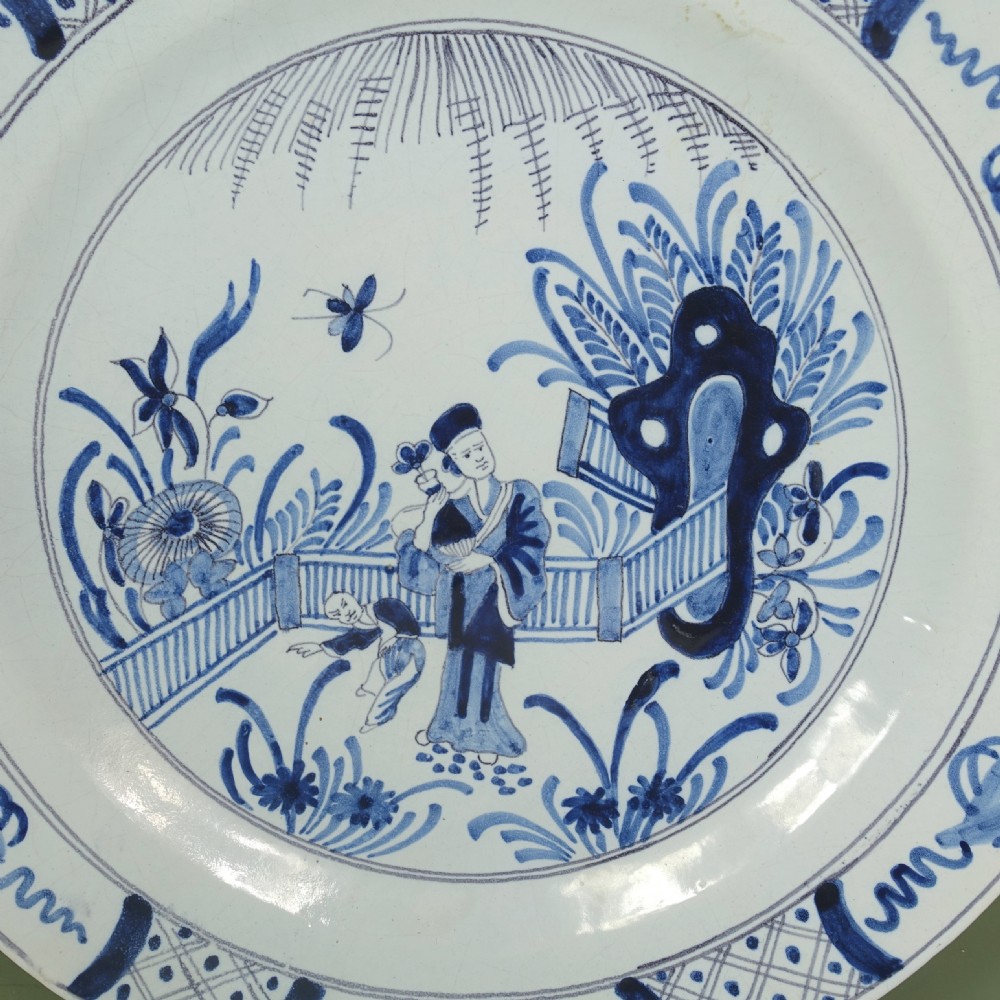 18TH C DELFT CHARGER View II