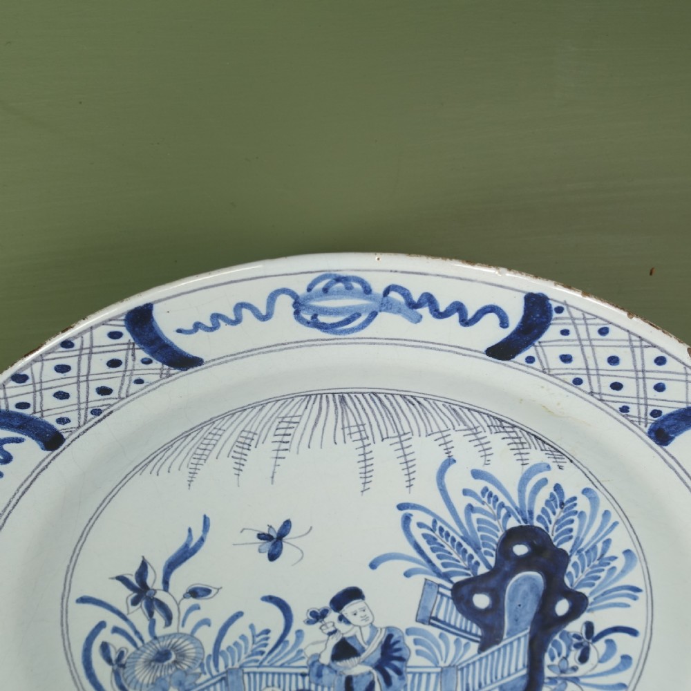 18TH C DELFT CHARGER View III